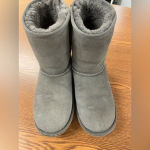 UGG Classic Gray Short Boots Size 6US